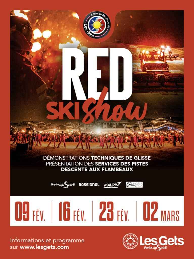 Red Ski Show Les Gets 2026 Red Ski Show Les Gets 2026